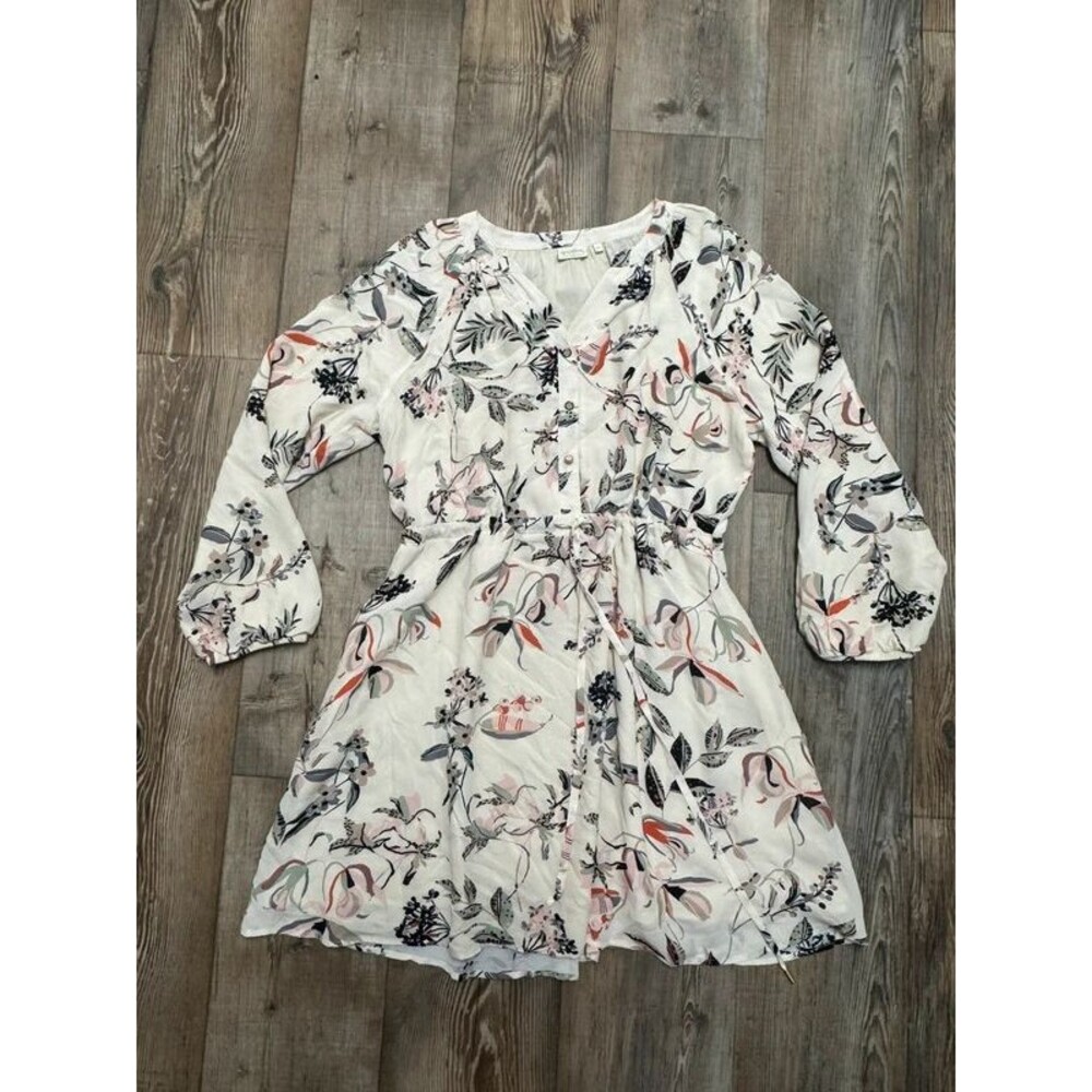 Long sleeve flowy dress